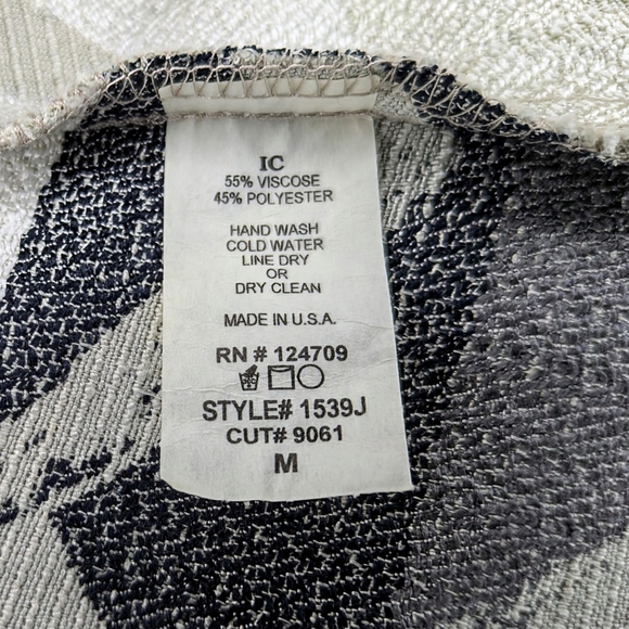 IC CONNIE K  VINTAGE CHEVRON JACKET, WOMEN'S MEDIUM - Picture 7 of 7